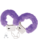 Esposas in piuma lilla