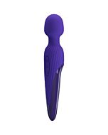 Vibratore Wand Caldo Viola
