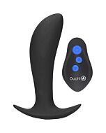 Spina Anale Vibrante con Control Wireless - Nero