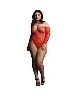 Body Desiderio Brillante - Rosso
