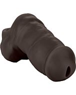 Funda silicona suave stand to pee - negro