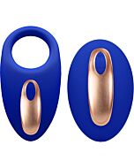 Anello bilanciato blu a doppia vibrazione