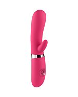 Vibratore rosa ringhio possesso di figa