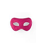 Ouch maschera di pelliccia rosa