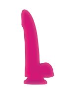 Smooth rider pene 15cm - rosa