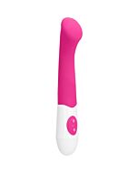 Vibratore piatto in silicone rosa