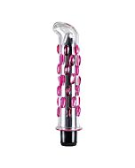 Dildo in vetro numero 19 ghiaccioli rosa