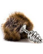 Coda di coniglio anale extra butt plug