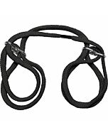 100% cotone, cravatte - nero