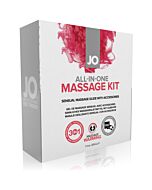 Jo tutto in un kit di massaggio bianco