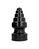 Tutto nero plug anale 27cm