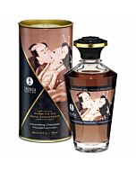 Shunga effetto massaggio con olio caldo intenso aroma di cioccolato 100 ml