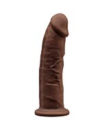 Modello 2 - pene realistico 15,5 cm - marrone