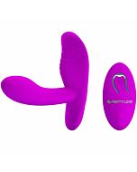 STIMOLATORE GRAZIOSO CON VIBRAZIONE E TELECOMANDO