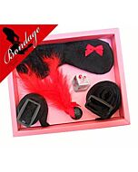 KIT ANTIFACCIA BONDAGE NERO