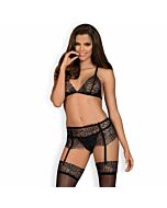 Obsessive - set di chiccanta tre pezzi l / xl