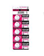 Maxell ha visto boton litio cr2032 3v blister * 5