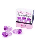 Loverspremium - anelli piacere 3 pezzi viola