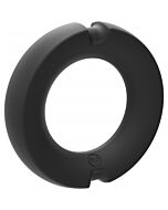 Anello ibrido in silicone e metallo - 50mm