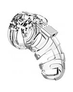 Modello 02 - castità - 9 cm trasparente