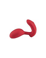 Vibratore Vivi per coppie - rosso