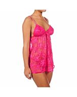 Intimax angela babydoll fucsia