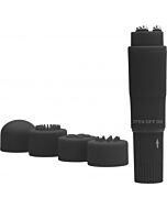 Vibrazione tascabile soft touch - negro