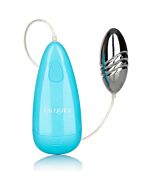 Proiettile vibrante con telecomando e impermeabile - blu