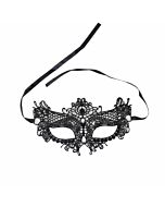 Maschera per occhi Queen in pizzo lingerie taglia unica