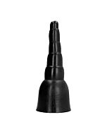 Dildo tutto nero 34x11cm