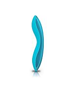 Climax elite - vibratore in silicone meghan 9x - blu