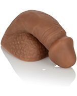 Pene da imballaggio - pene in silicone 10 cm - marrone