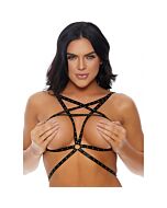 Non posso stud me reggiseno tempestato d'oro