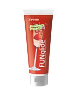 Prosecco lubrificante al gusto di fragola