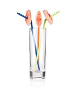 Cannucce sexy a forma di Chichi (1 unità)