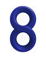 Anello Infinity - anello in silicone blu