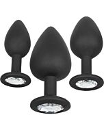 Kit anal silicona gema