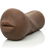 Masturbarsi con la bocca - marrone