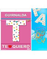 Ghirlanda Ti amo (cartone 220gr)