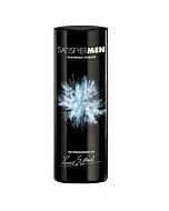 Uomini soddisfatti che rinnovano polvere