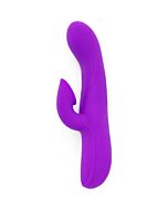 Vibratore euforia con aspirazione - viola