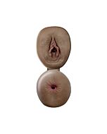 L'ano fresco cybersking e il masturbatore nero della vagina