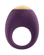 Anello vibrante Eclipse per pene viola