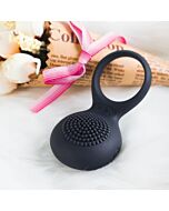 ANELLO VIBRATORE RICARICABILE NERO SVAKOM TYLER