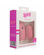 Telecomando per uova vibranti Spirit rosa