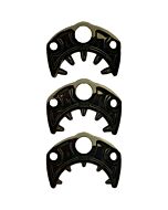 Punto di intrigo cb-x 3uds - nero