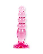 Dildo di gelatina rosa iniziazione