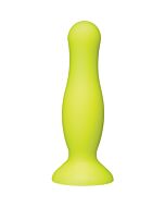 Dildo in silicone pop americano 11 cm giallo