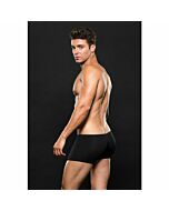 Envy boxer in microfibra mod waffle nero