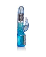 Vibratore rampante Jack Rabbit 5 perline - blu
